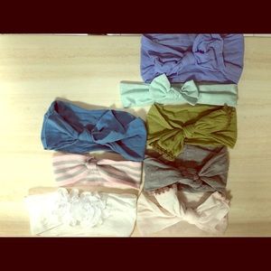 8 baby bling bows (used condition) Nordstrom
